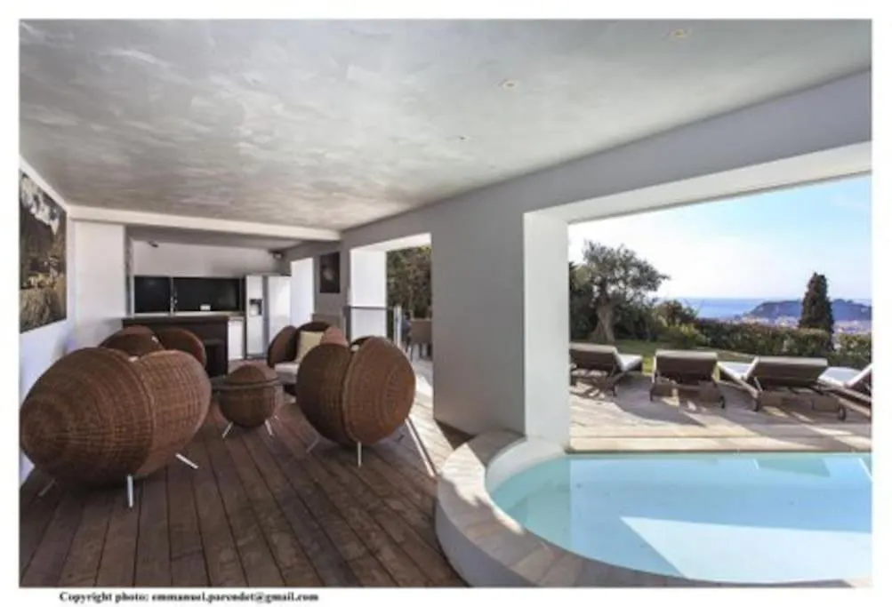 Mont Boron - Nice - Splendide Villa D'Architecte Vue Panoramique