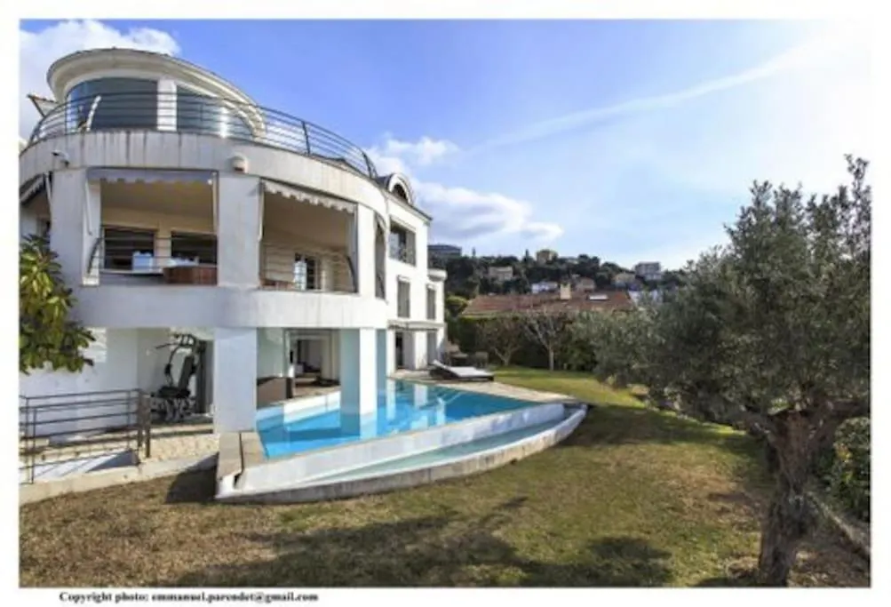 Mont Boron - Nice - Splendide Villa D'Architecte Vue Panoramique