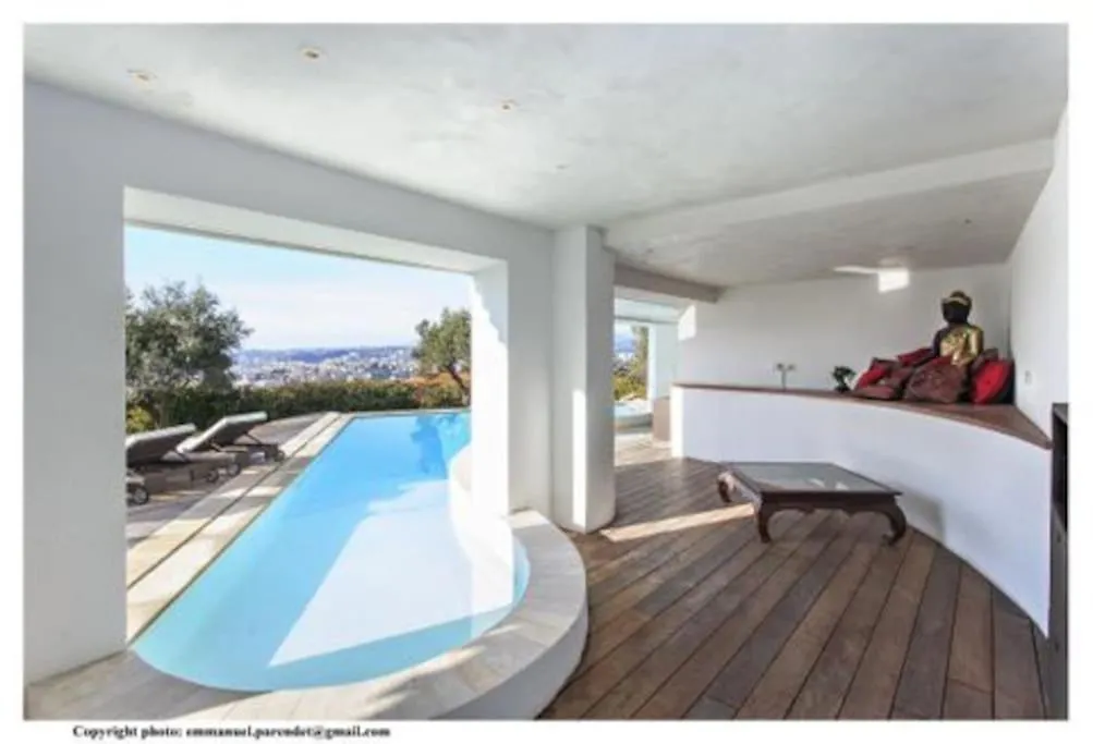 Mont Boron - Nice - Splendide Villa D'Architecte Vue Panoramique 0*,  Francja