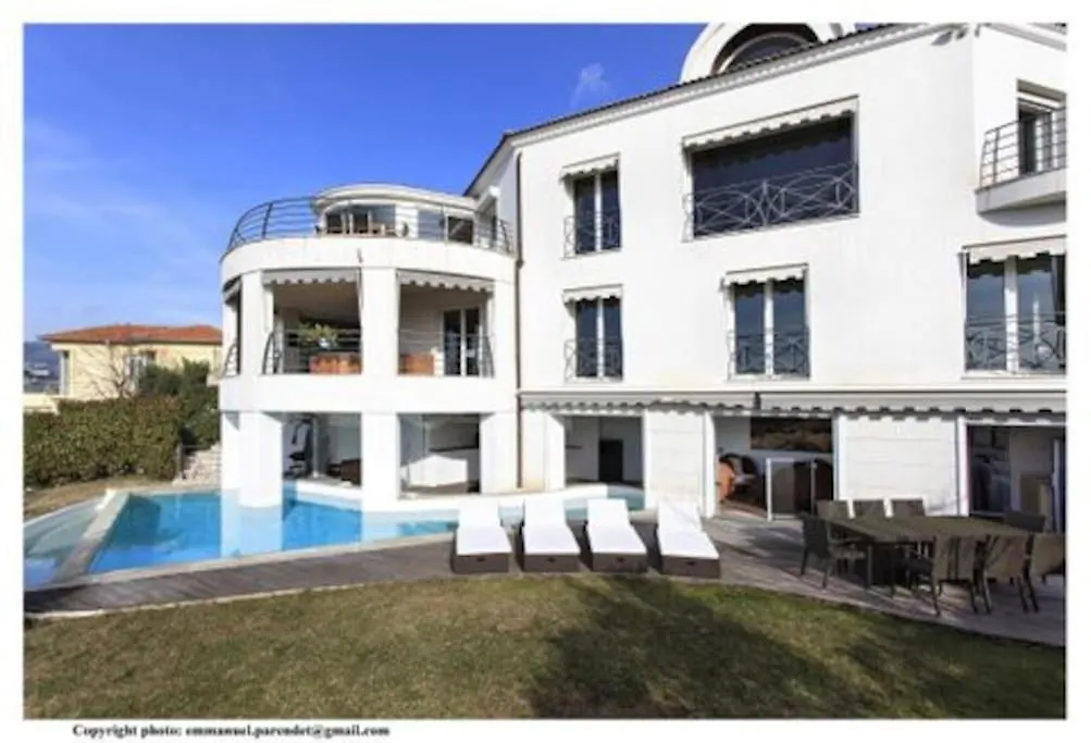 Mont Boron - Nice - Splendide Villa D'Architecte Vue Panoramique